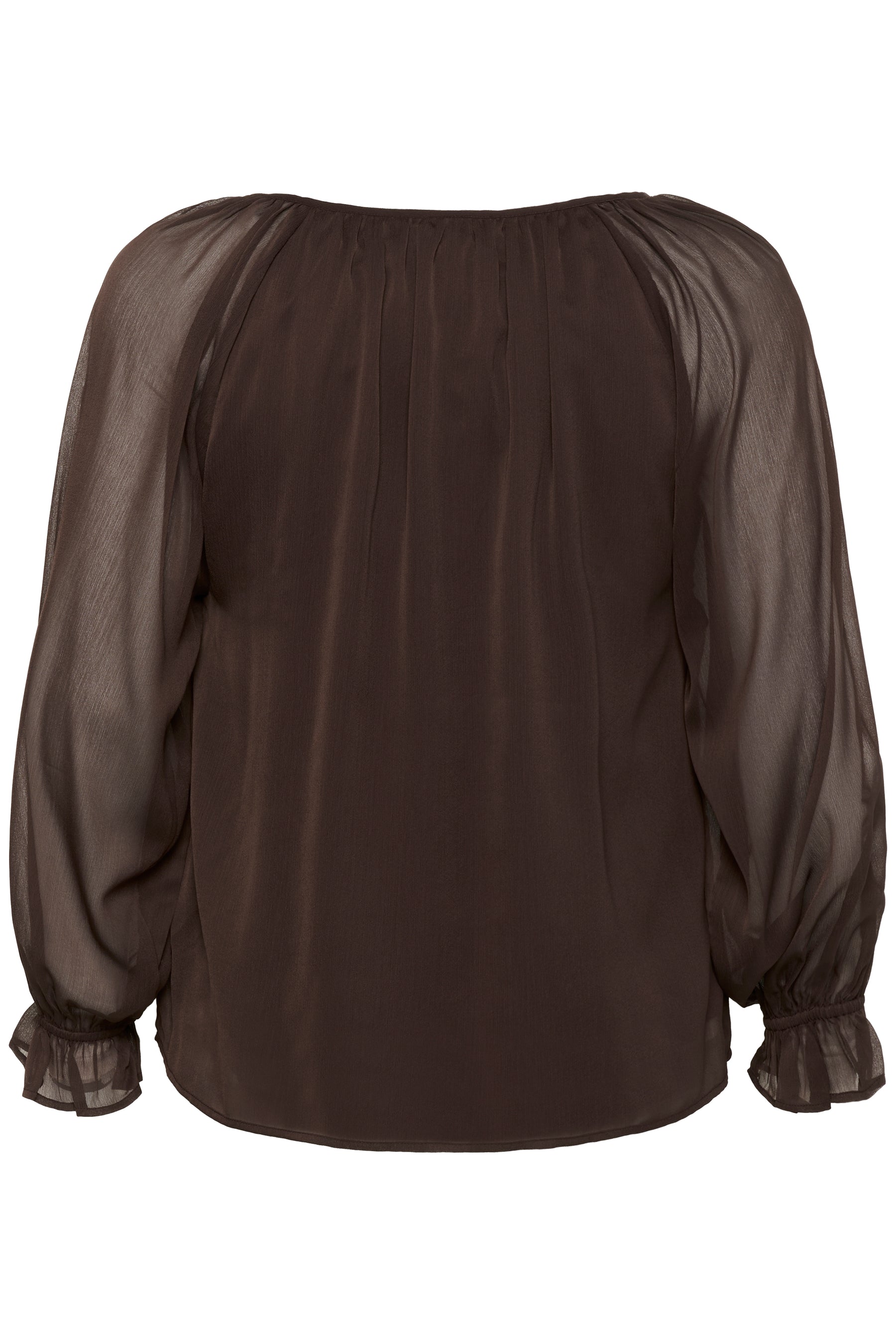 Kaffe Curve Milanna Blouse in Brown