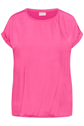 Kaffe Curve Milia Blouse in Fuchsia 