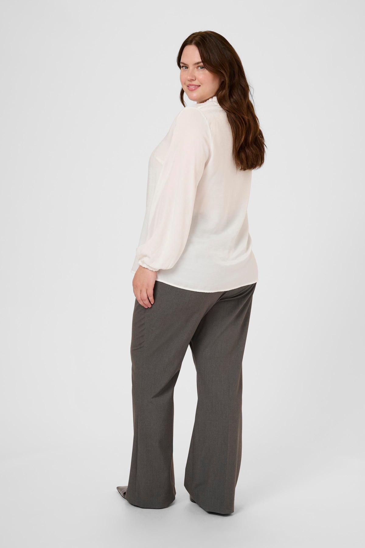 Kaffe Curve Milia Blouse in White