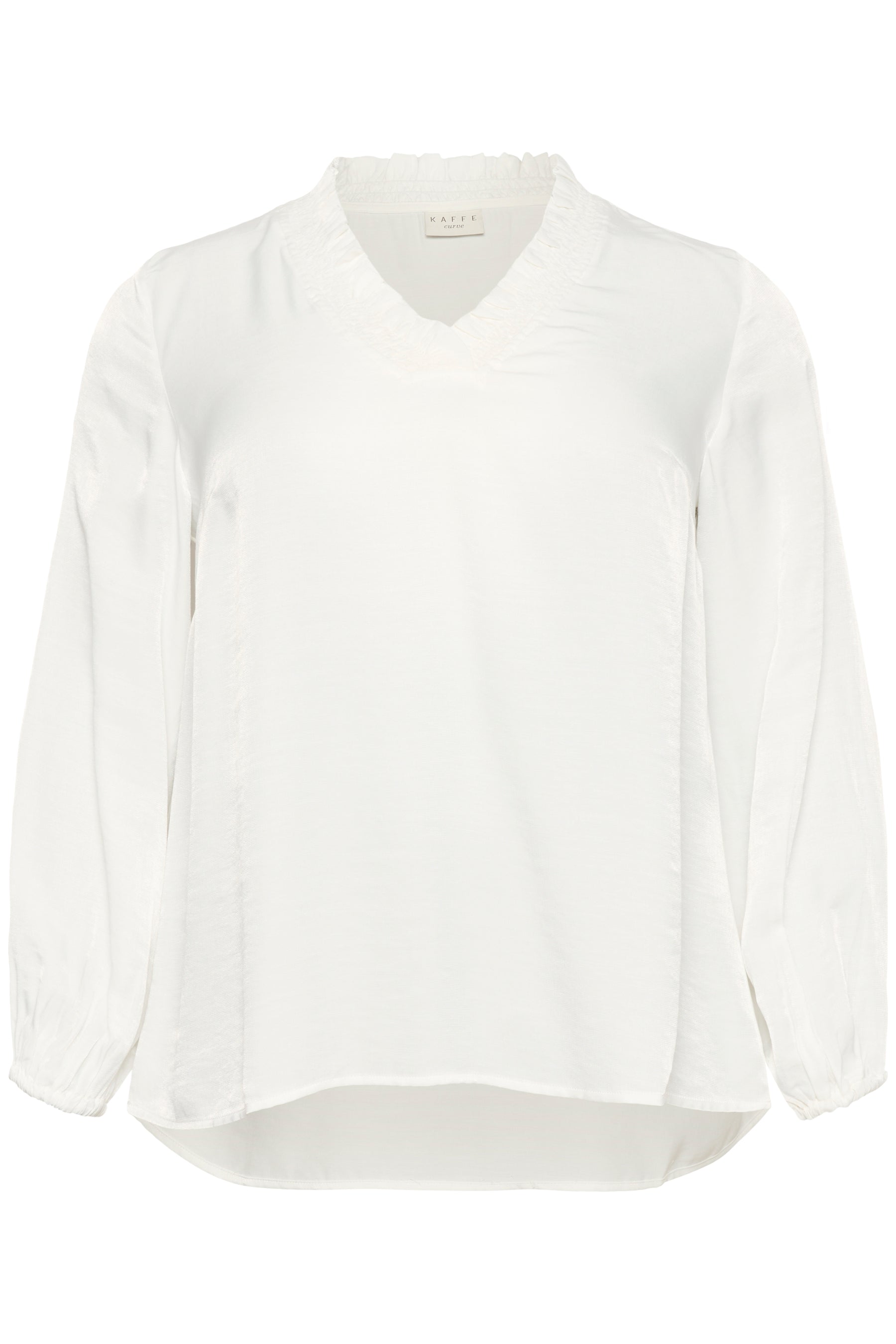 Kaffe Curve Milia Blouse in White