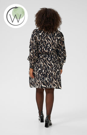 Kaffe Curve Milina Dress in Black