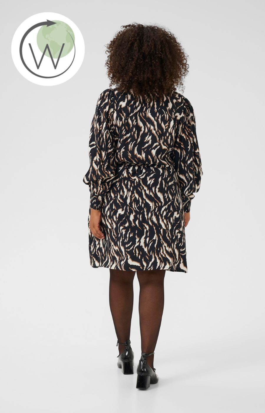 Kaffe Curve Milina Dress in Black