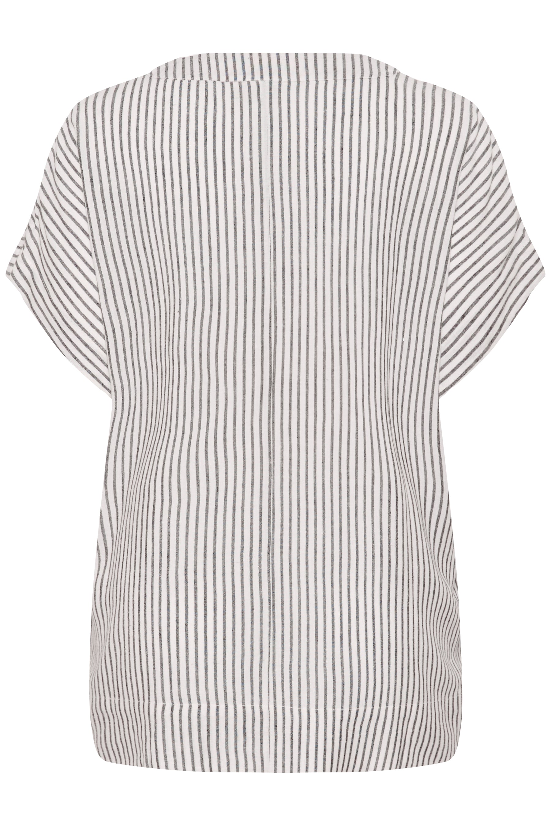 Kaffe Curve Mille Blouse in Black Stripe 