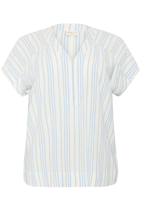 Kaffe Curve Mille Blouse in Blue