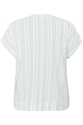 Kaffe Curve Mille Blouse in Blue