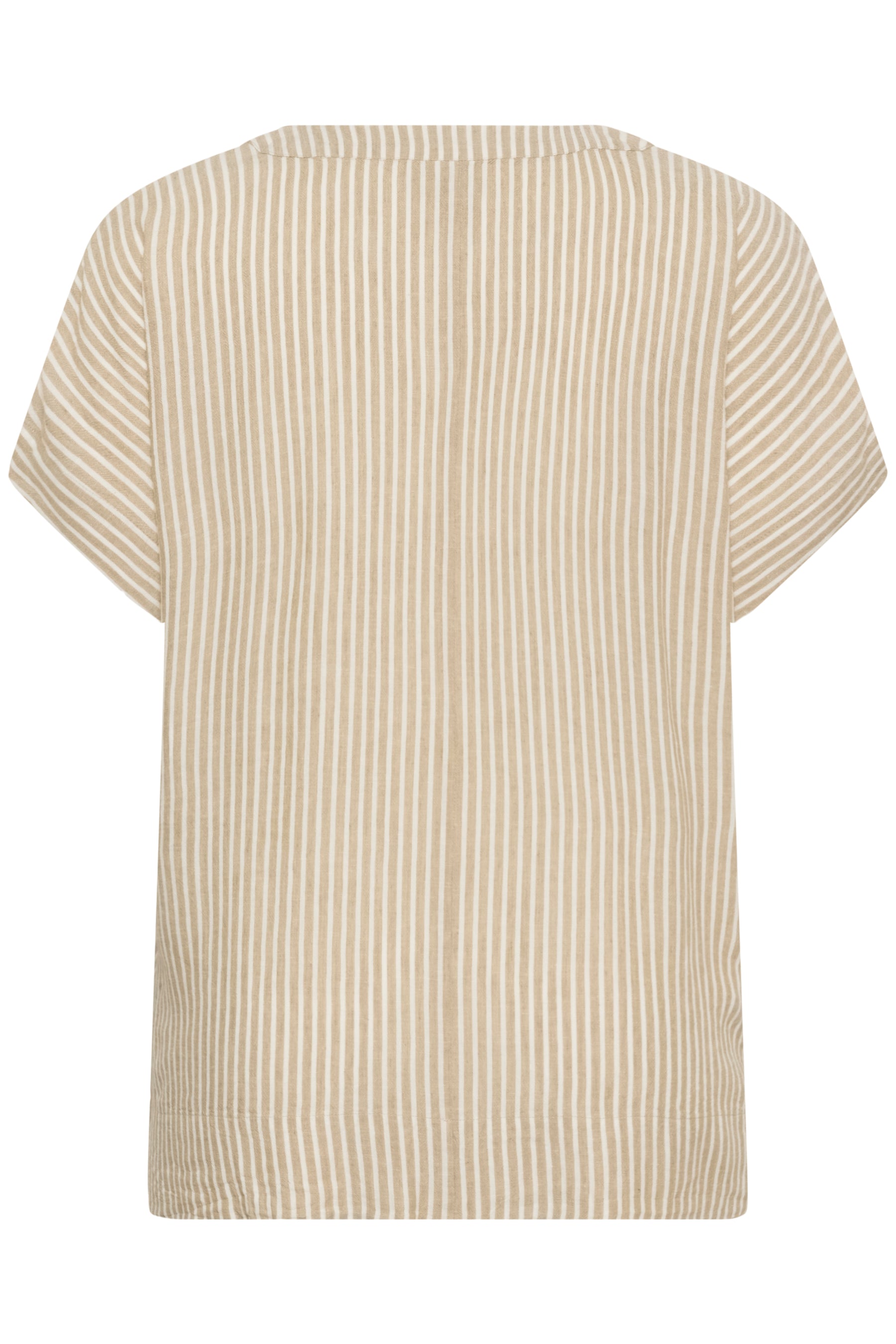 Kaffe Curve Mille Blouse in Chinchilla Stripe