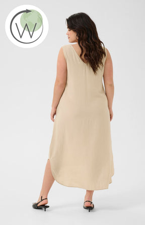 Kaffe Curve Millie Dress Beige
