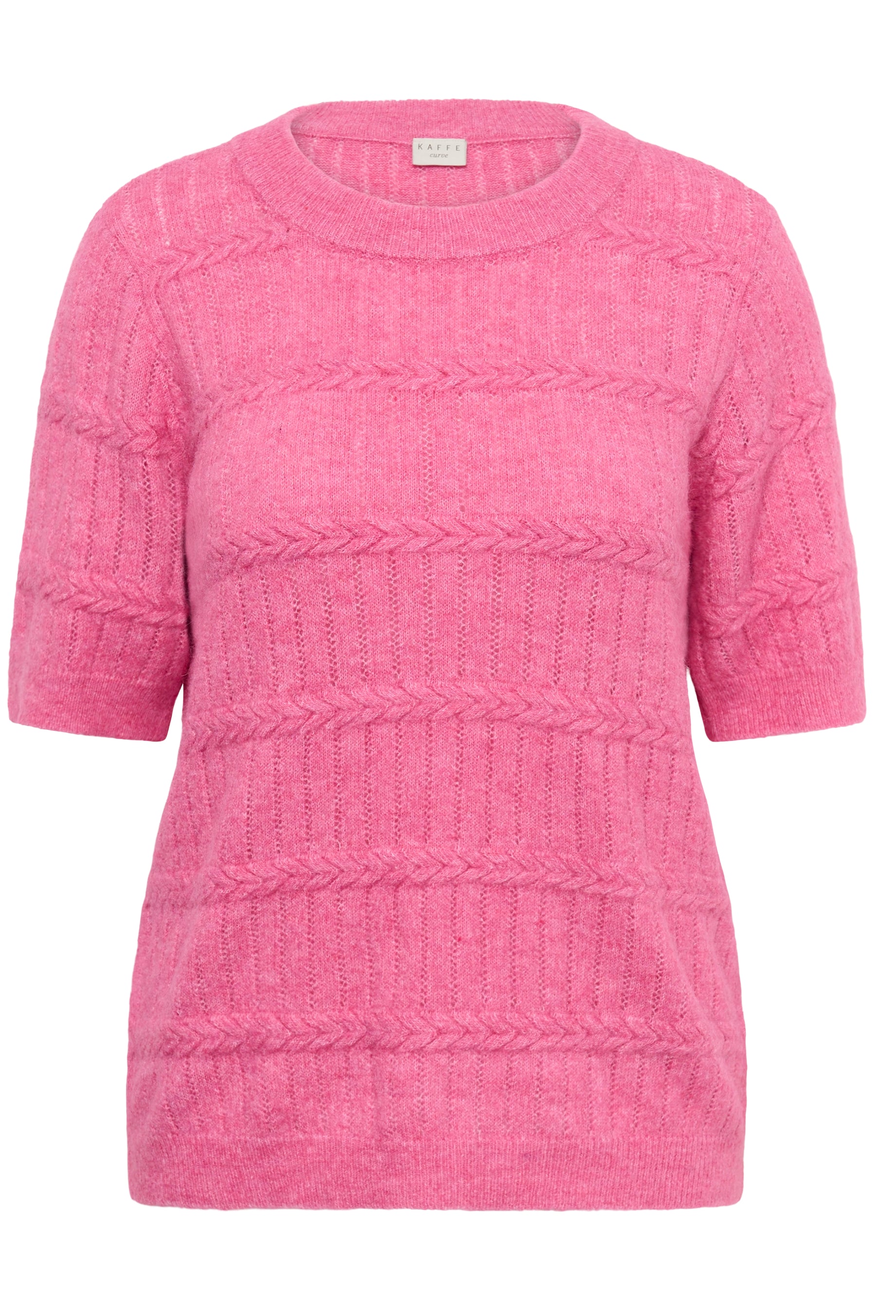 Kaffe Curve Minia Knit Top in Pink