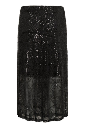 Kaffe Curve Minna Skirt in Black