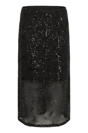 Kaffe Curve Minna Skirt in Black