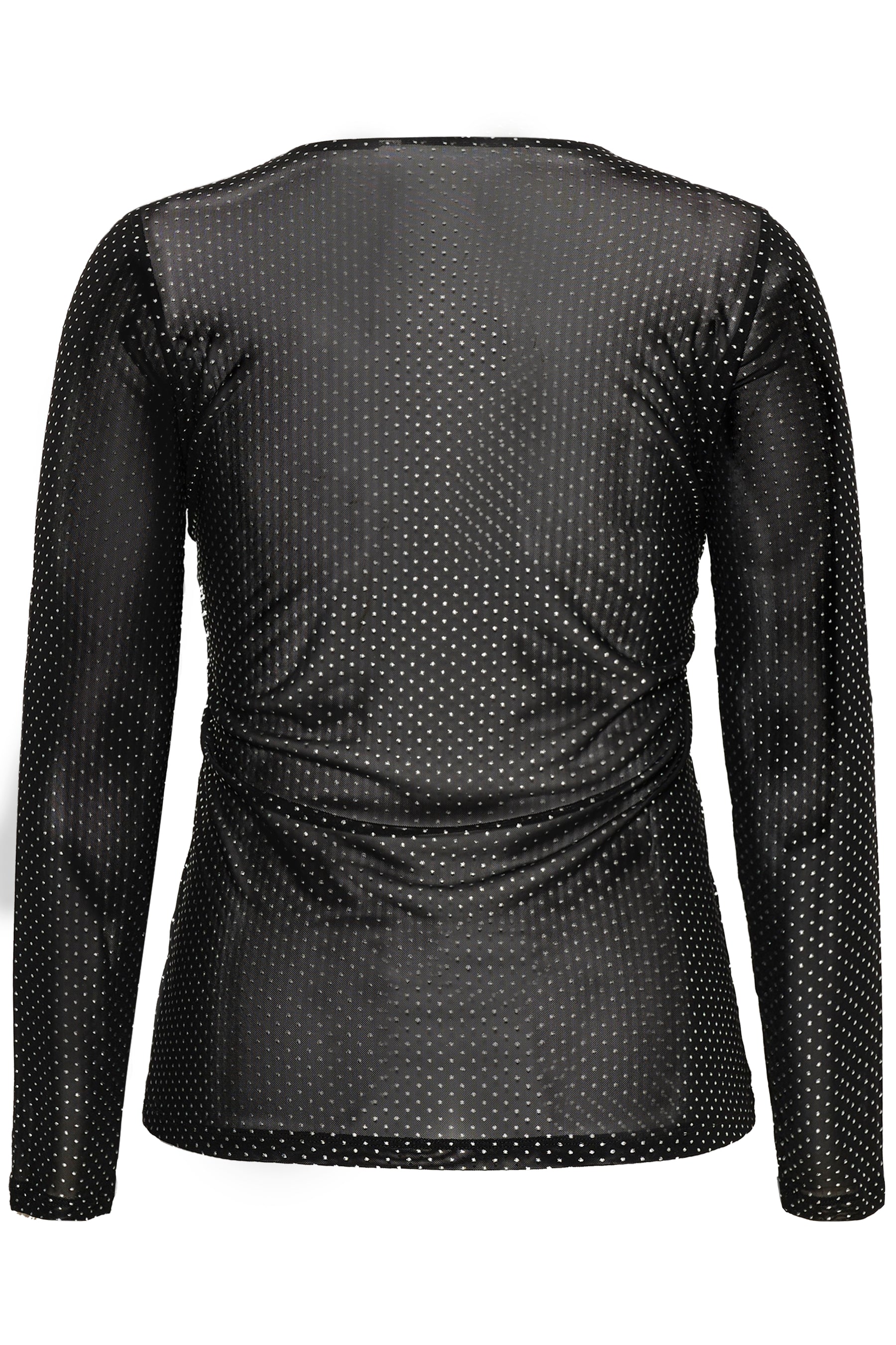 Kaffe Curve Mira Top in Black 