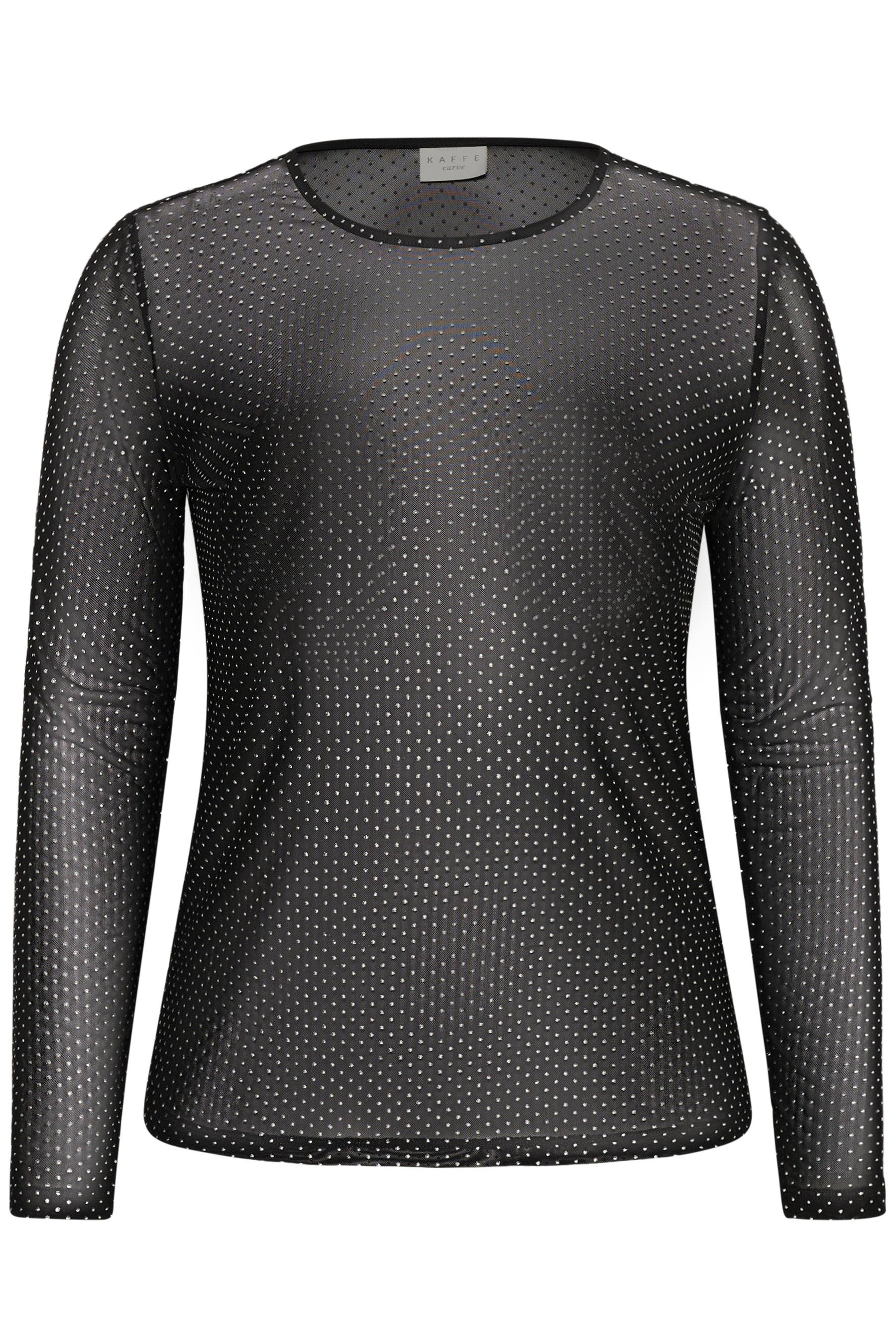 Kaffe Curve Mira Top in Black 