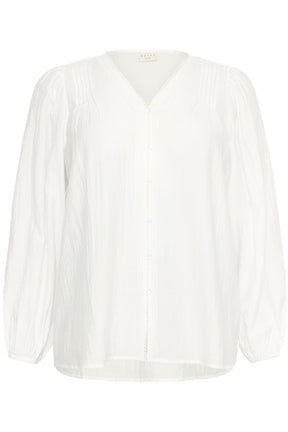 Kaffe Curve Mirana Blouse in White
