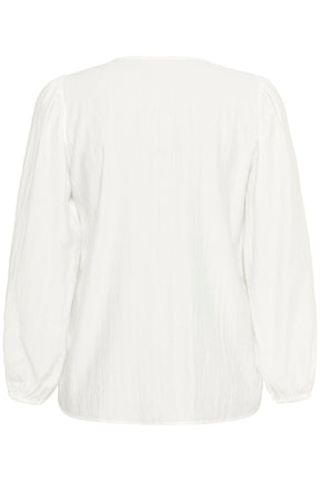 Kaffe Curve Mirana Blouse in White