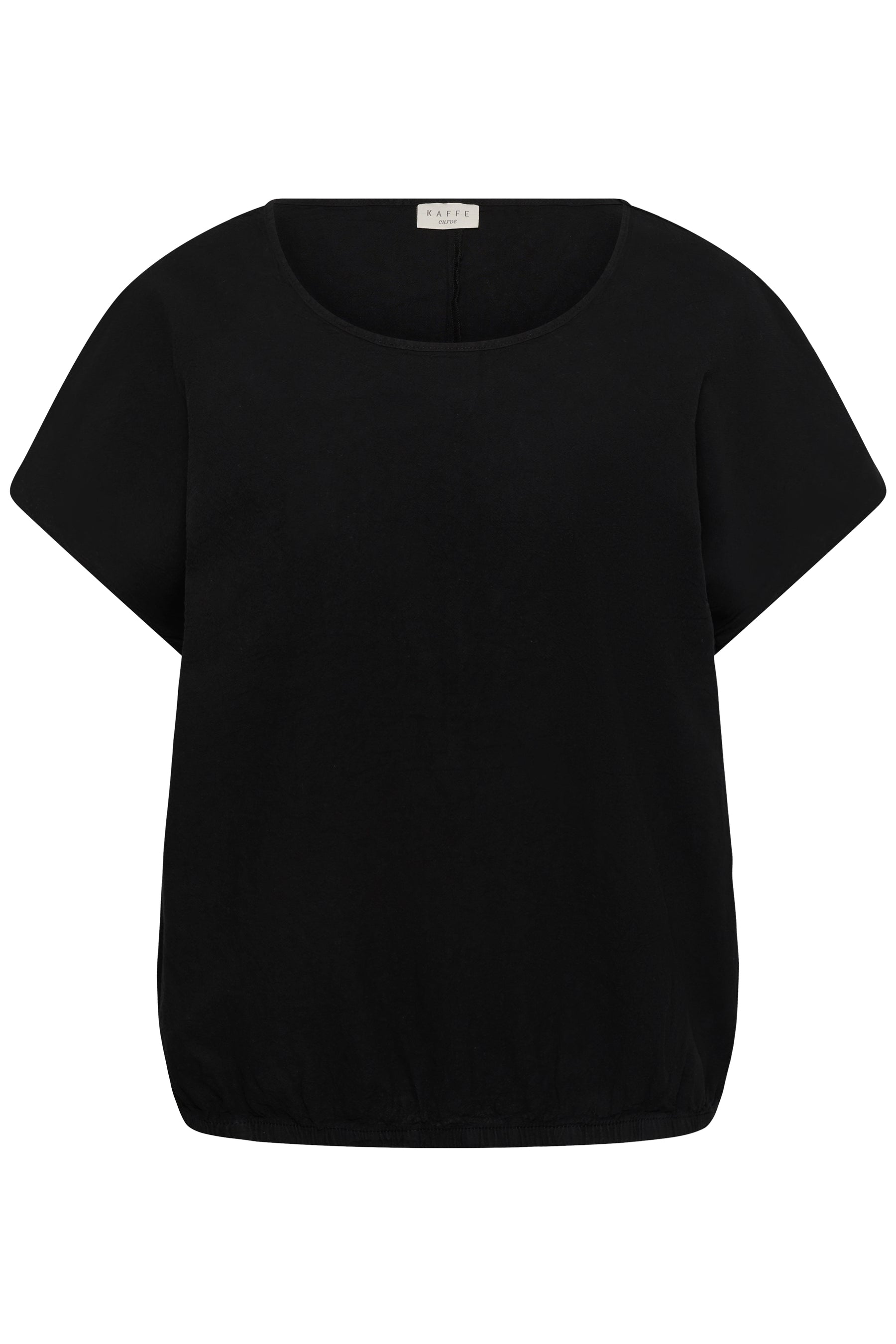 Kaffe Curve Nana Blouse in Black