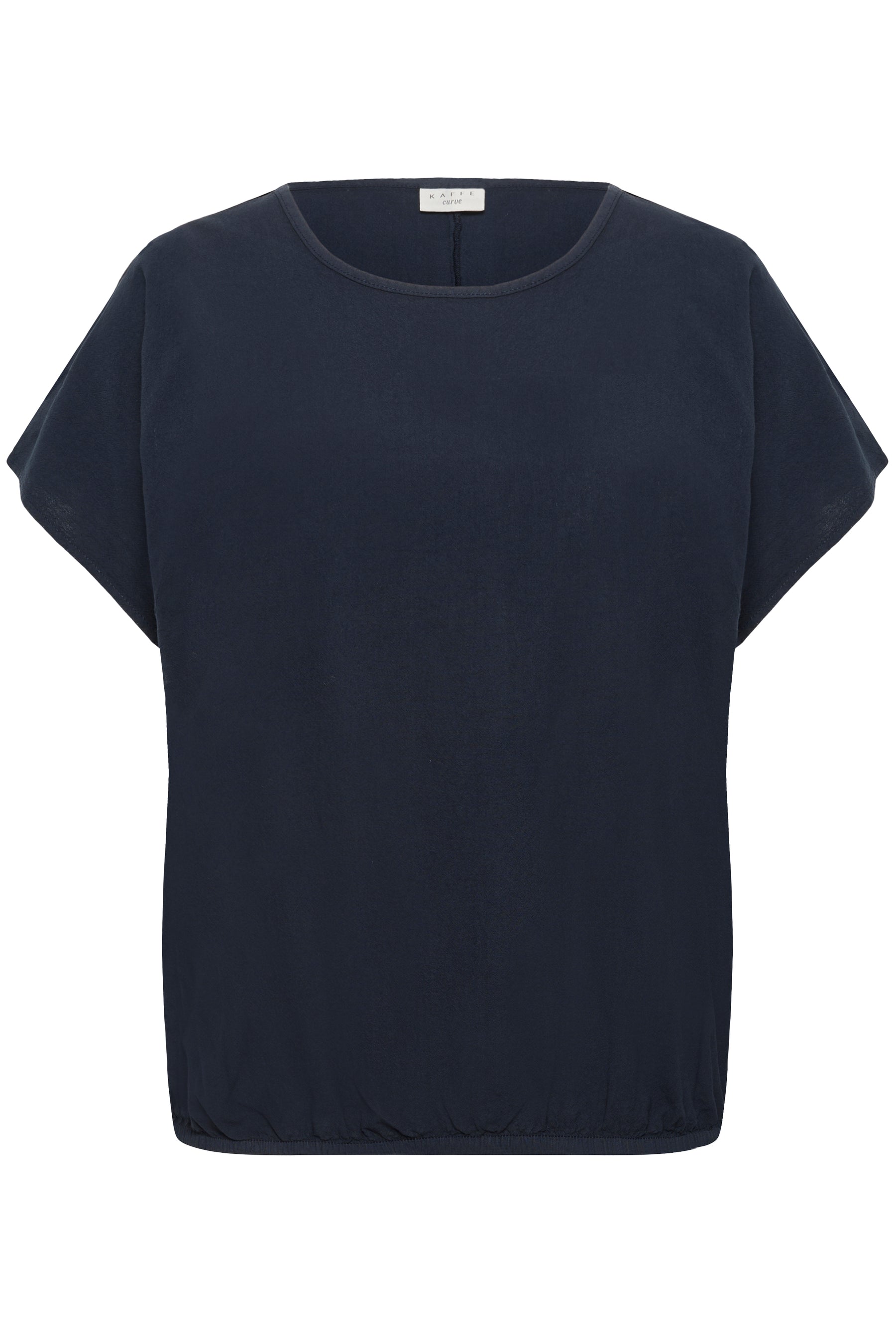 Kaffe Curve Nana Blouse in Navy 