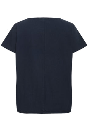 Kaffe Curve Nana Blouse in Navy