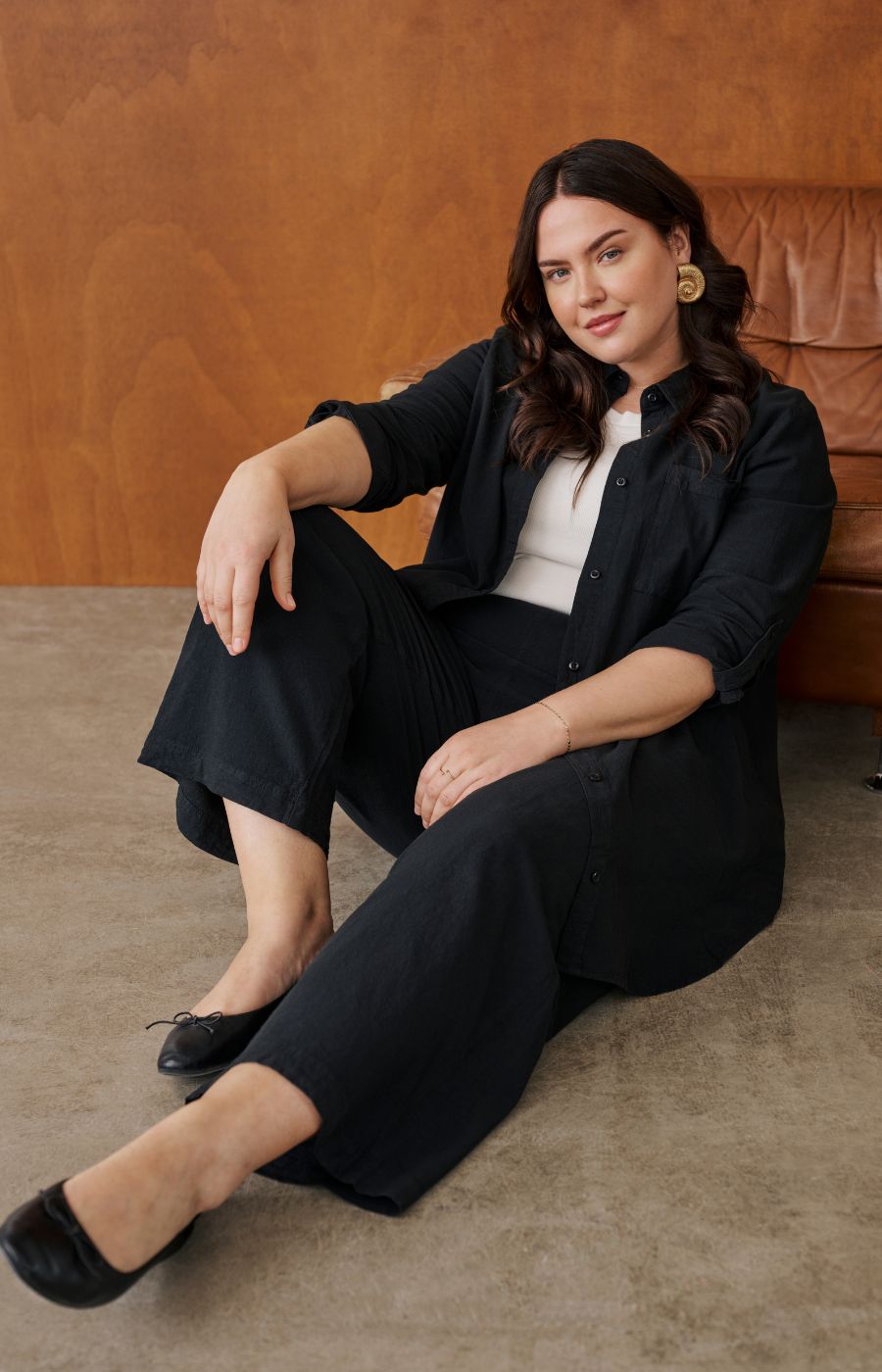 Kaffe Curve Nana Culottes in Black 