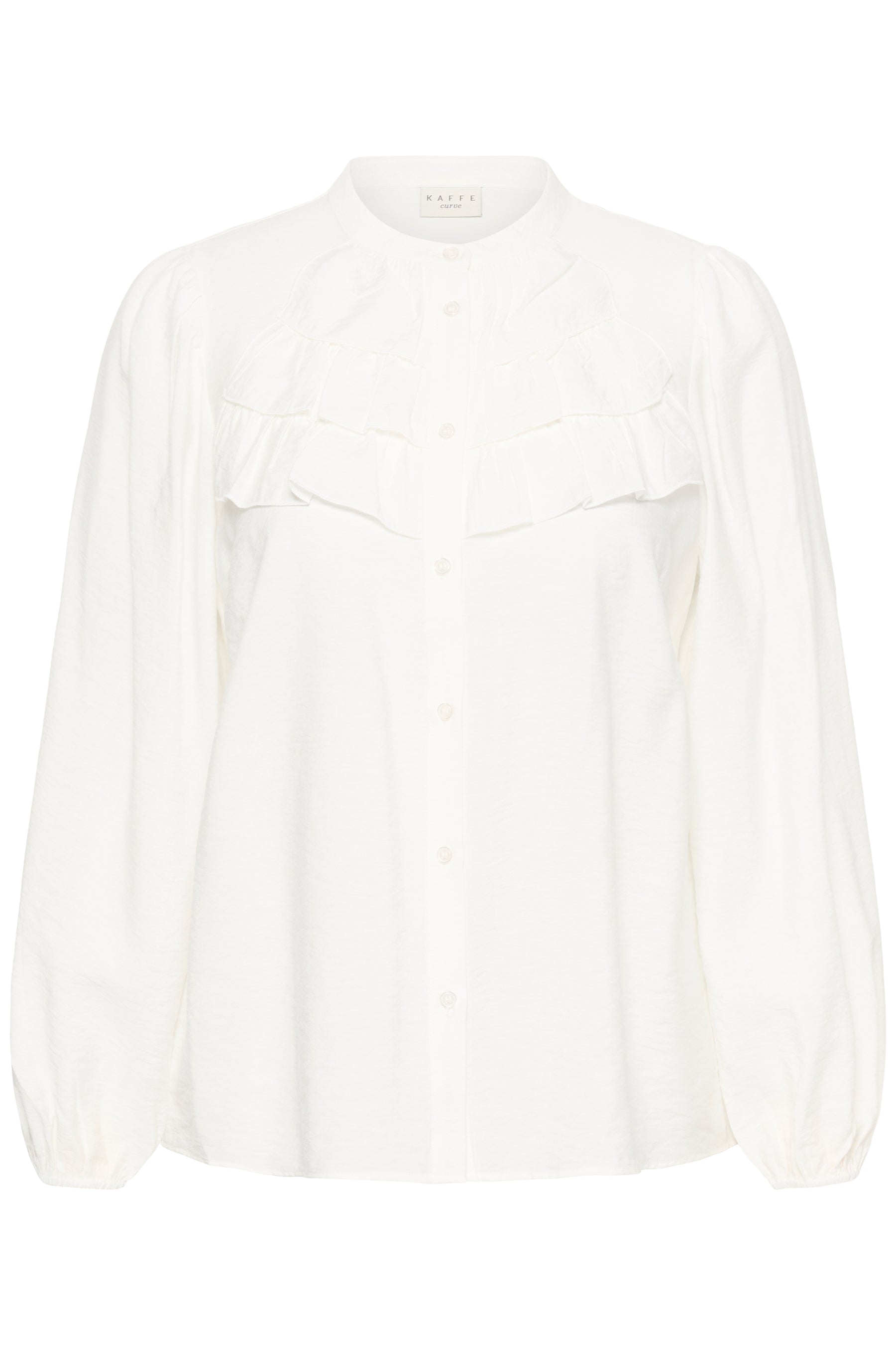 Kaffe Curve Nicola Shirt in White