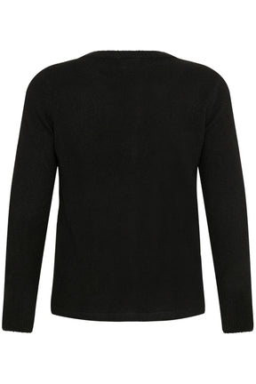 Kaffe Curve Niela Cardigan in Black