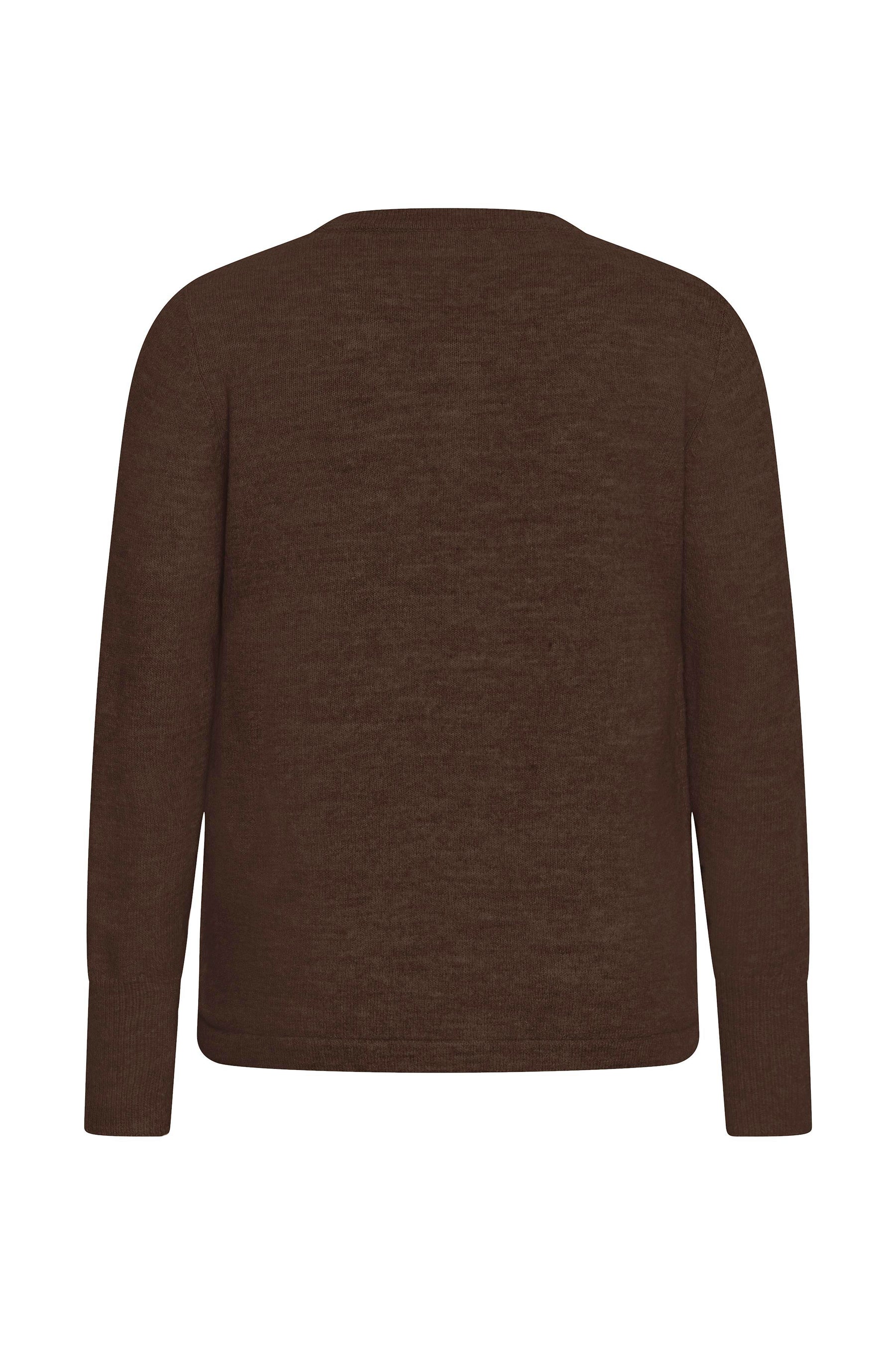 Kaffe Curve Niela Cardigan in Brown 