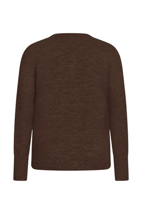 Kaffe Curve Niela Cardigan in Brown 