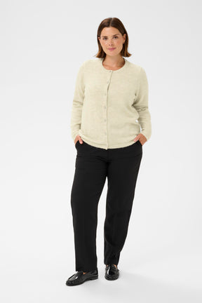 Kaffe Curve Niela Cardigan in Cream