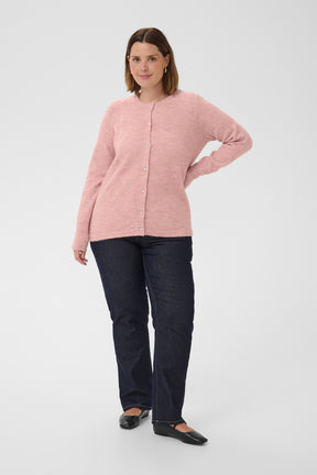 Kaffe Curve Niela Cardigan in Pale Mauve