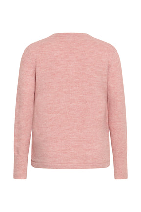 Kaffe Curve Niela Cardigan in Pale Mauve 