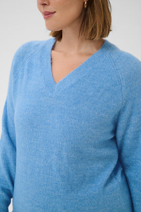 Kaffe Curve Niela Jumper in Provence 