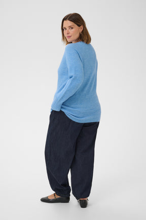 Kaffe Curve Niela Jumper in Provence 