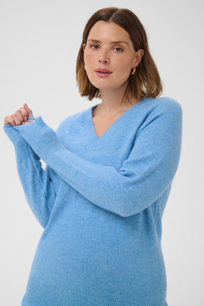 Kaffe Curve Niela Jumper in Provence 