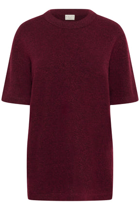 Kaffe Curve Niela Jumper in Wine