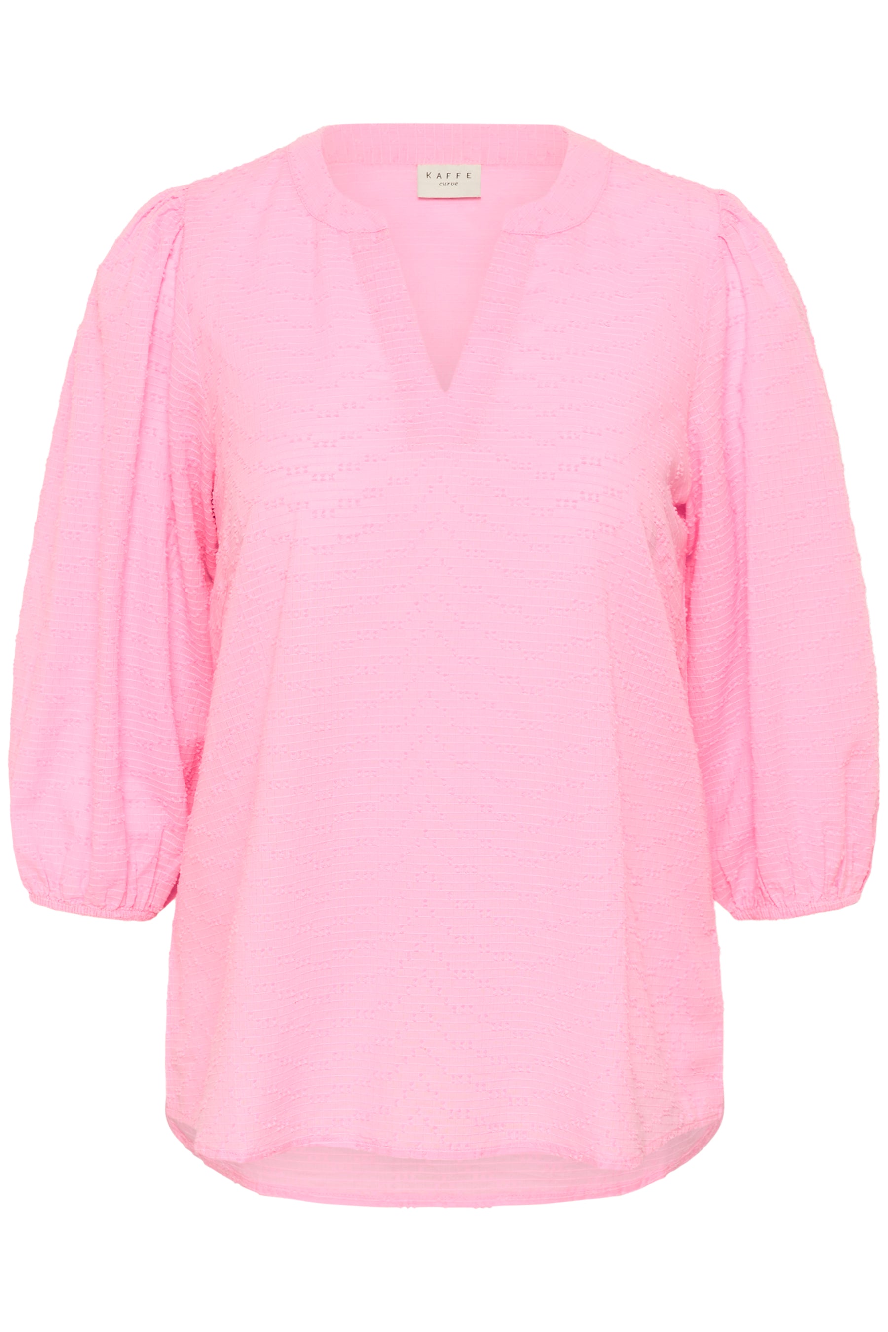 Kaffe Curve Penelopia Blouse in Pink 