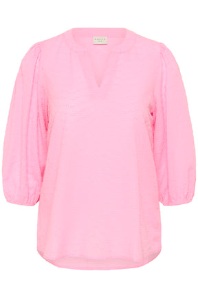 Kaffe Curve Penelopia Blouse in Pink 
