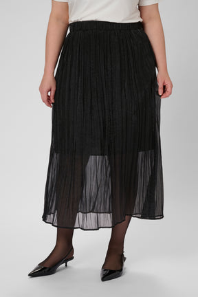 Kaffe Curve Peri Skirt in Black