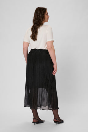 Kaffe Curve Peri Skirt in Black