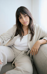 Kaffe Curve Pheolo Blazer in Beige 