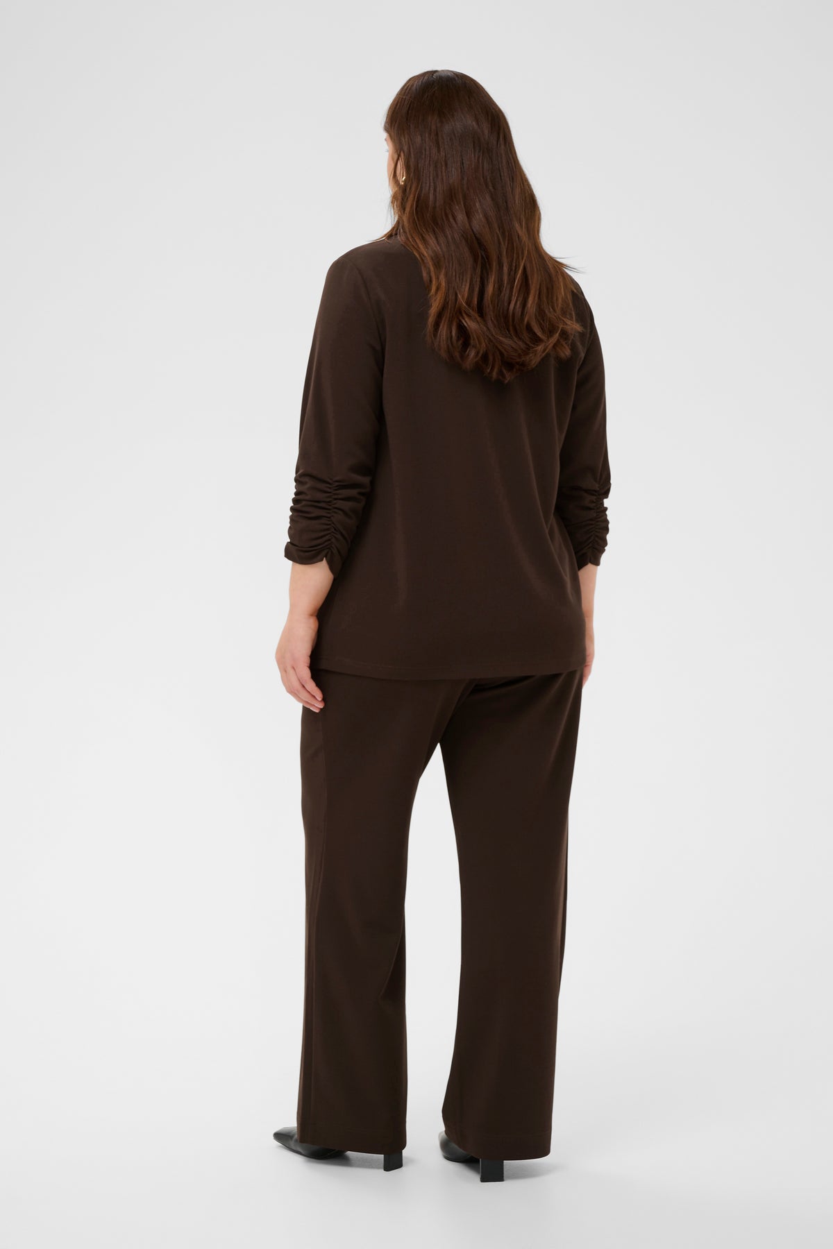 Kaffe Curve Pheolo Blazer in Brown 