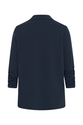 Kaffe Curve Pheolo Blazer in Navy