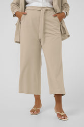 Kaffe Curve Pheolo Trousers in Beige 
