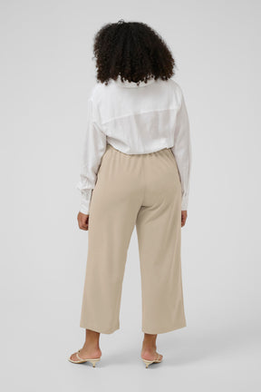 Kaffe Curve Pheolo Trousers in Beige 
