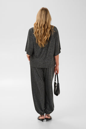 Kaffe Curve Rebeccy T-Shirt in Silver 