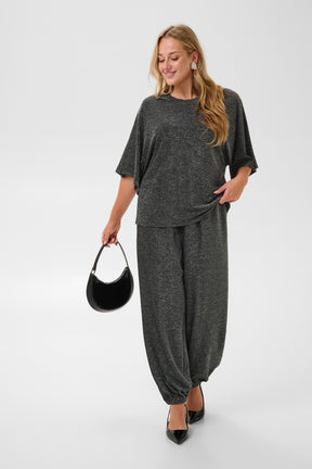Kaffe Curve Rebeccy T-Shirt in Silver 