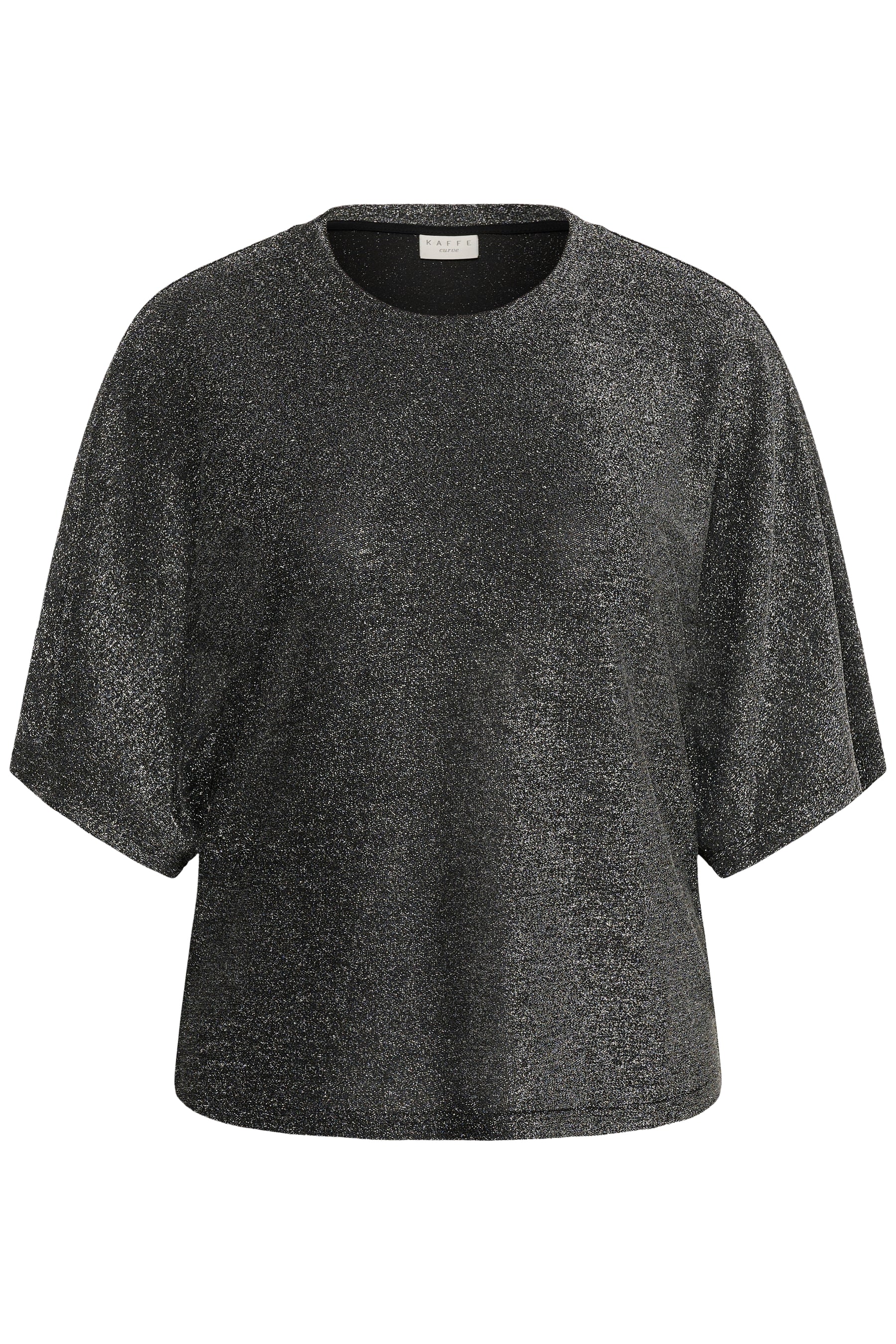 Kaffe Curve Rebeccy T-Shirt in Silver 
