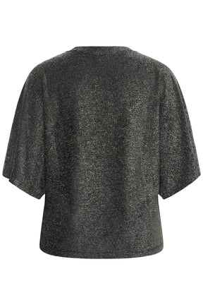 Kaffe Curve Rebeccy T-Shirt in Silver 