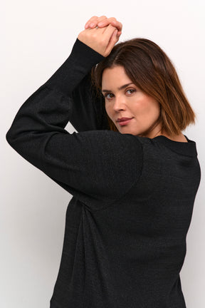 Kaffe Curve Regitta Dress in Black