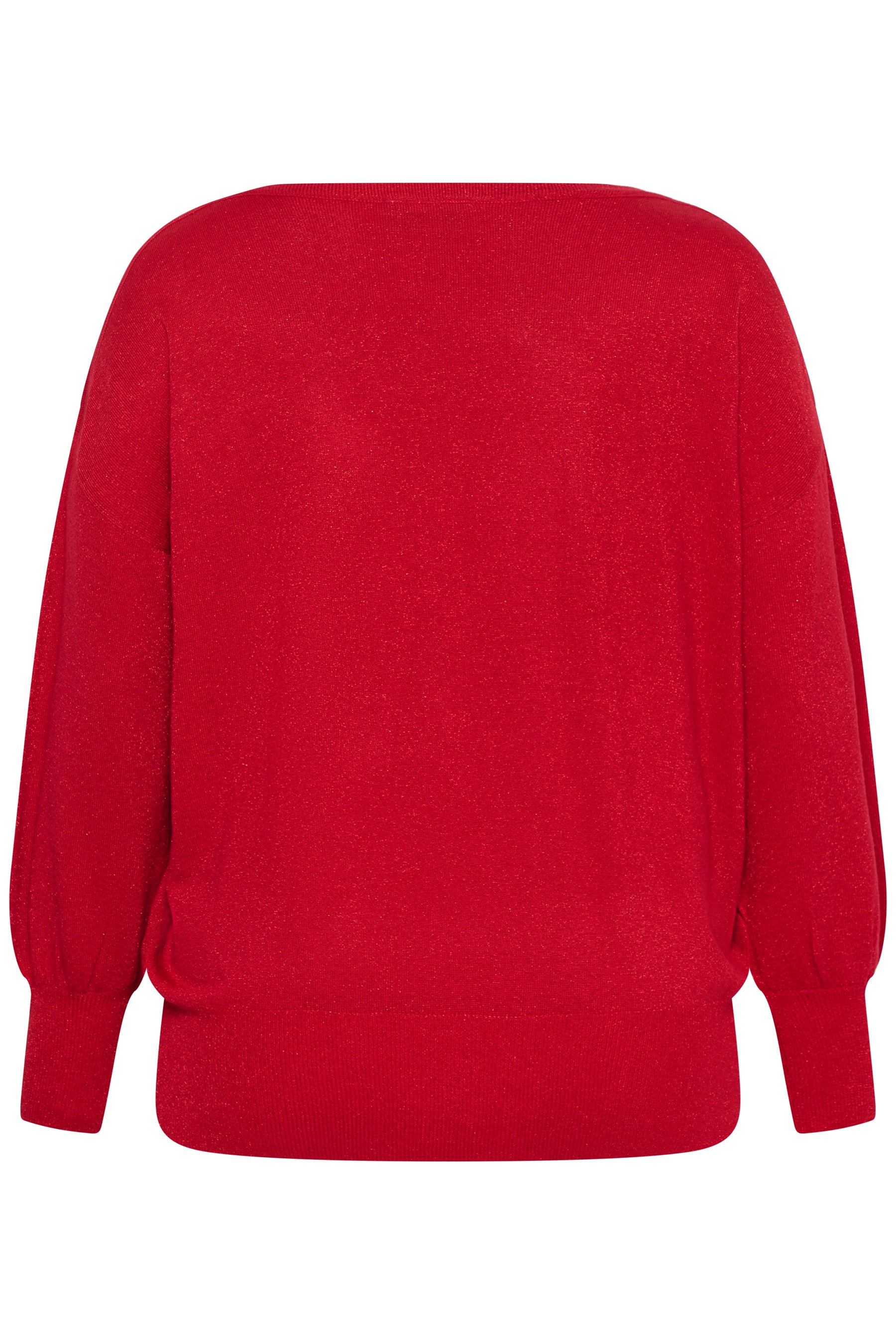 Kaffe Curve Regitta Knit Jumper in Crimson 