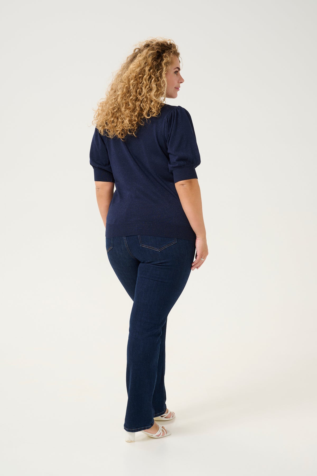Kaffe Curve Regitta Knit Navy