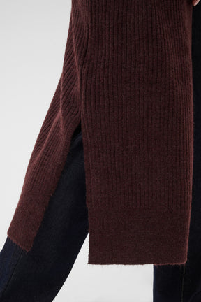 Kaffe Curve Rinye Cardigan in Fudge 